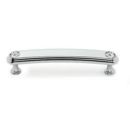 Grandoldgarden 128 mm Bellagio Pull, Polished Chrome & Cyrstal GR3194442